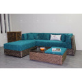 2017 Retro Style Water Hyacinth Sofa Set Indoor Living Set